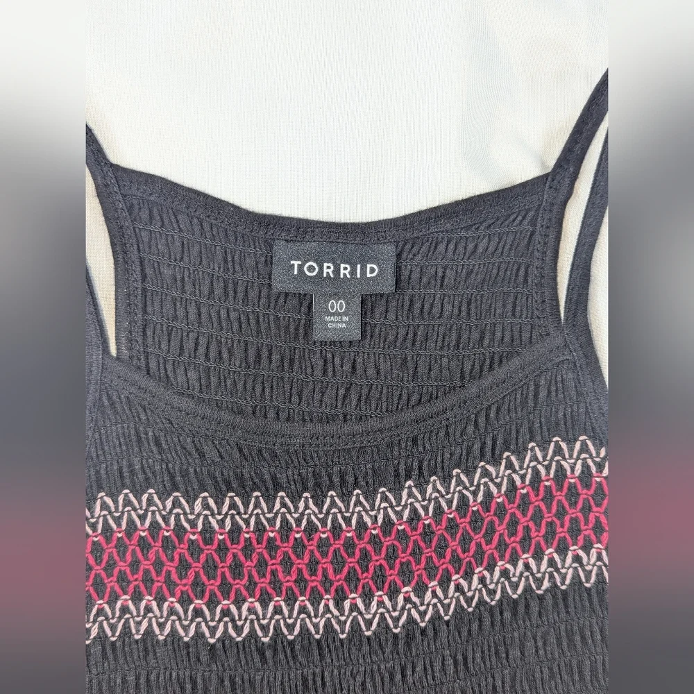 Torrid High Neck Babydoll Top (Torrid 00) - Picture 4 of 13